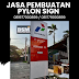 PABRIK PEMBUATAN PYLONSIGN PERTASHOP 081977000899 / 081779000899
