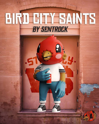 Bird City Saint W$ Stay Fly Edition Vinyl Figure by Sentrock x Mighty Jaxx