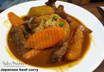 Japanese curry beef rice - Eighteen Chefs at Orchard Cathay Cineleisure - Paulin's Munchies