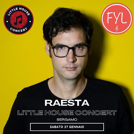 Raesta protagonista del nuovo evento di Little House Concert il 27 gennaio