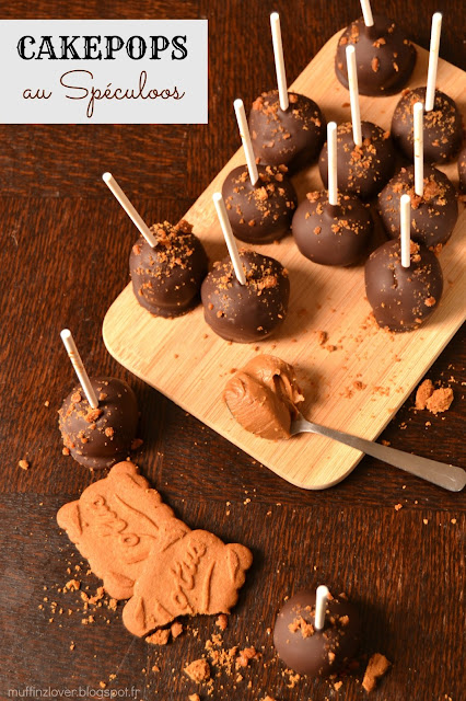 Cake Pops sans cuisson au Spéculoos