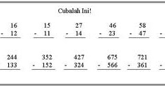 RPH Matematik Tahun 2 KSSR - Tolak Nombor ~ Blog Matematik 