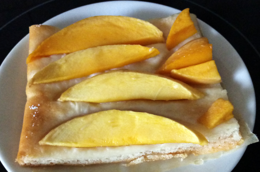 Foodporn: Hefekuchen Mango