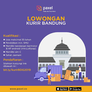 Lowongan Kurir Bandung Paxel