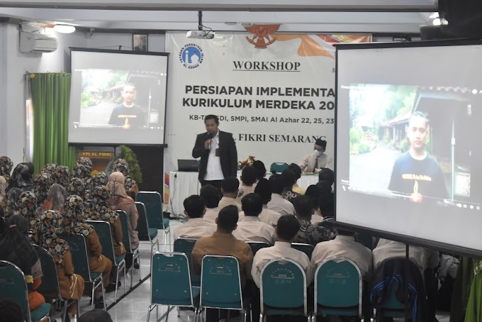 Mantapkan Persiapan Implementasi Kurikulum Merdeka, Al Azhar Kalibanteng Gelar Workshop