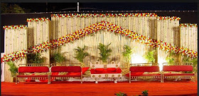 A WEDDING PLANNER: Indian wedding stage decorations and indian