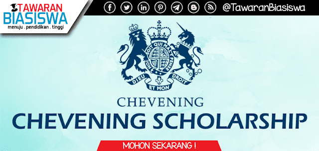 Biasiswa Chevening Scholarship 2023/2024