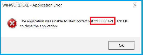 Windows 10 error code 0xc0000142 still appearing on windows 11