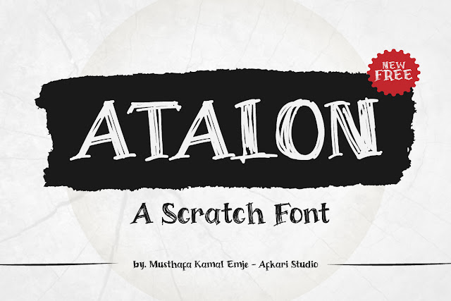 Atalon Pro – A Scratch Handwritten Font