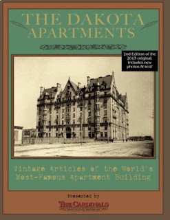 El libro histórico "The Dakota Apartments: Vintage articles at the world's most-famous apartment building" de The Cardinals publicado en 2013