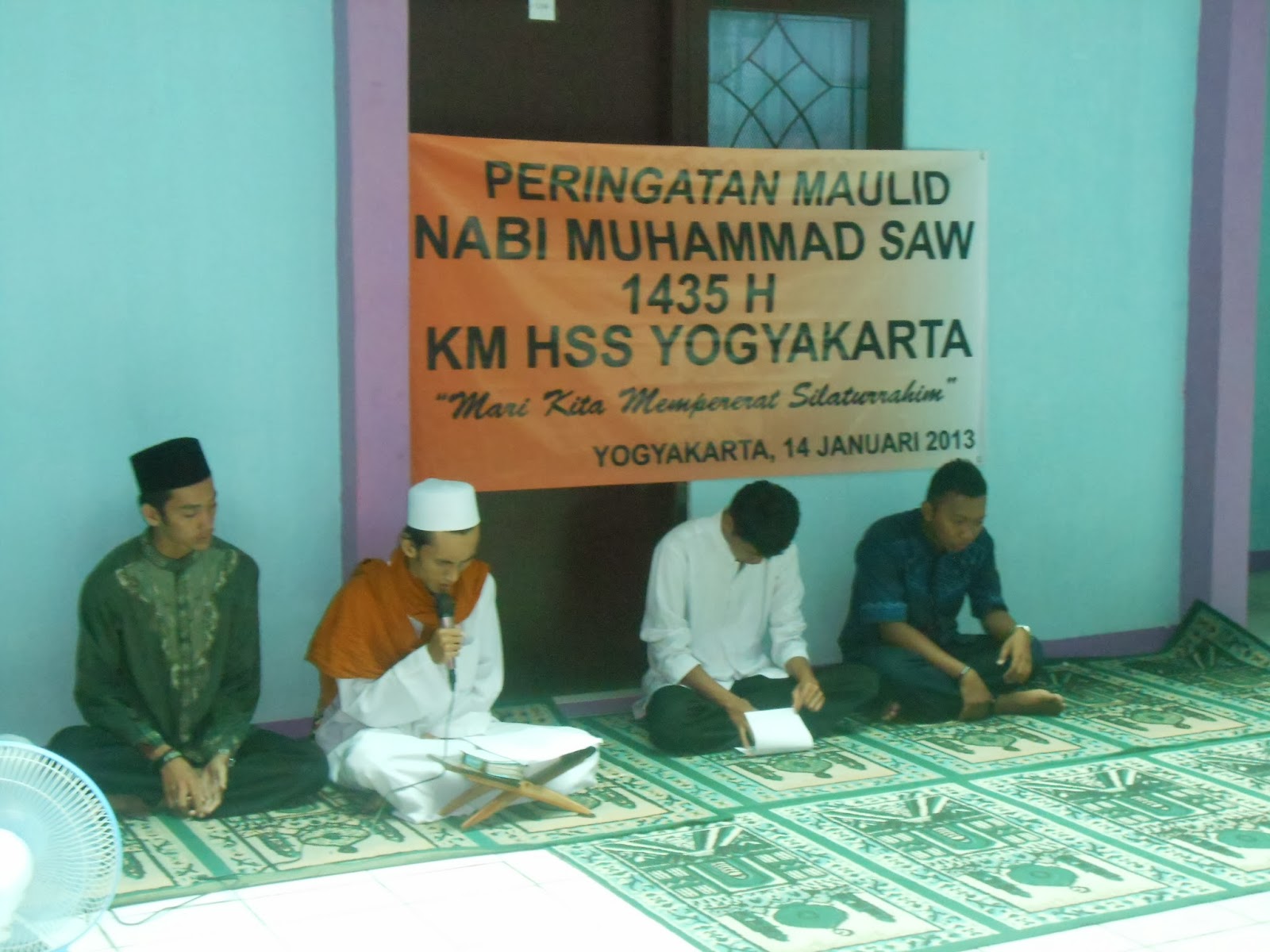 Dokumentasi Peringatan Maulid 1435 H di Asrama HSS Jogja 