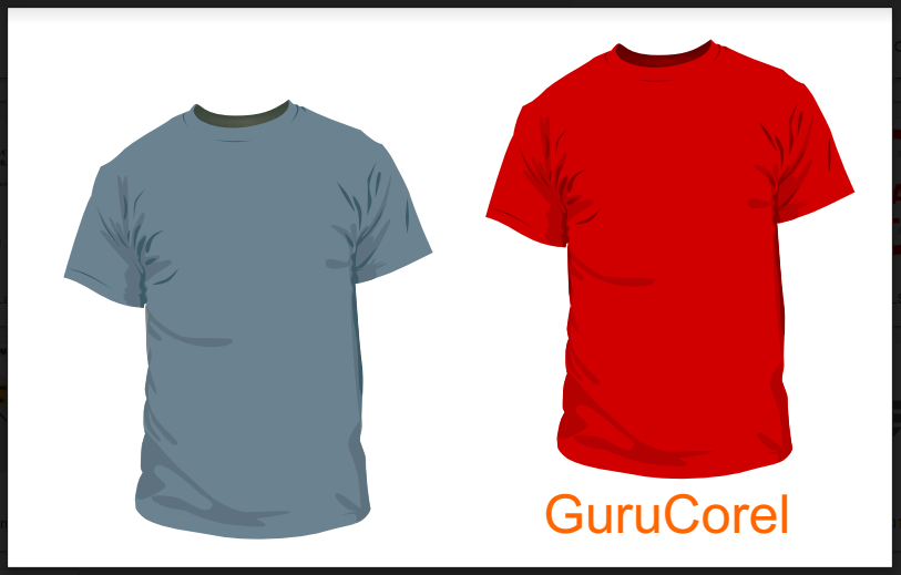 Download Template Vector Kaos Bisa di Edit | Guru Corel