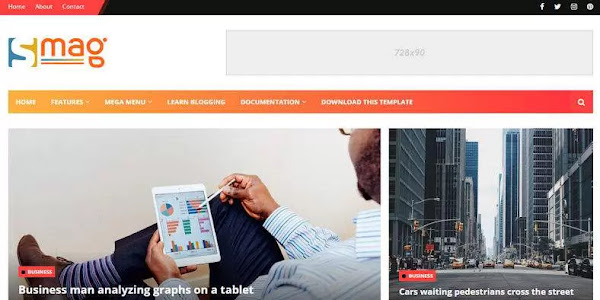 Smag Blogger Template