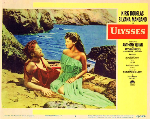 Lobby card - Ulysses, 1954