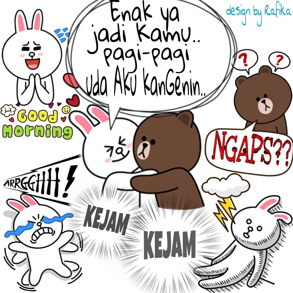 Rafika Karunia Fitri EMOTICON STICKER LINE