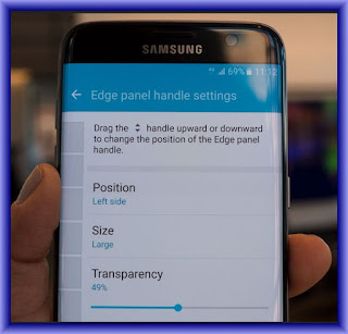 Galaxy Note 7 Edge Screen Setup