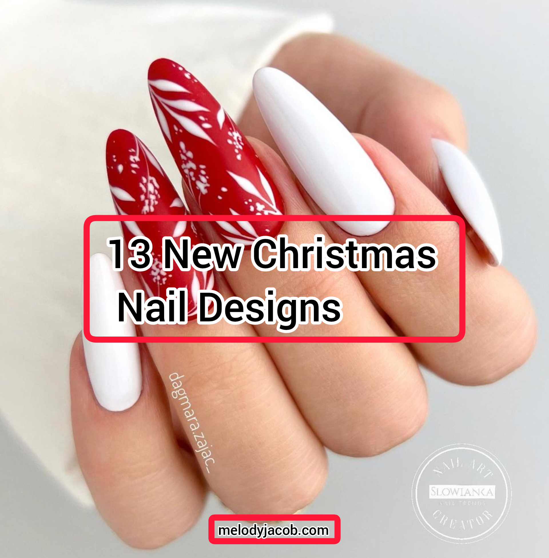 13 new Christmas nail designs 