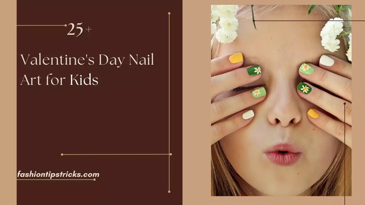 Valentine's Day Nail Art for Kids