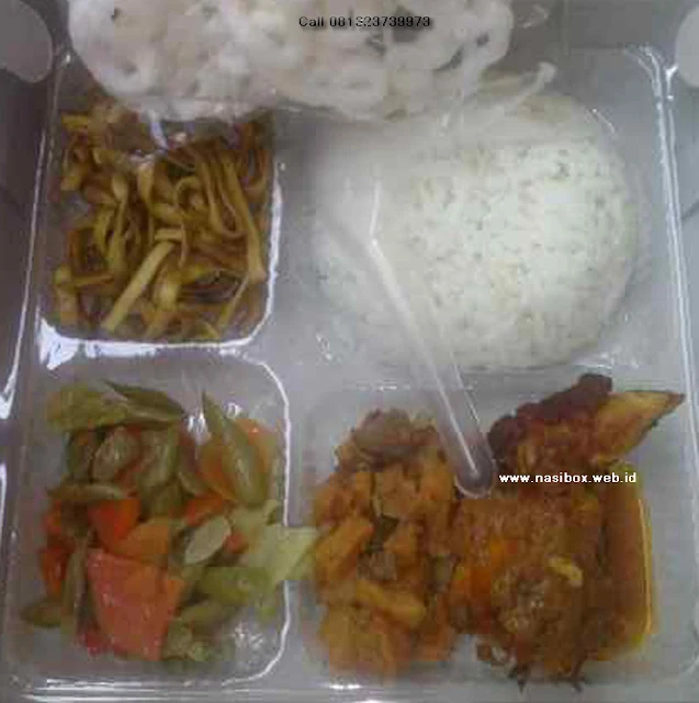 Nasi box syukuran di ciwidey