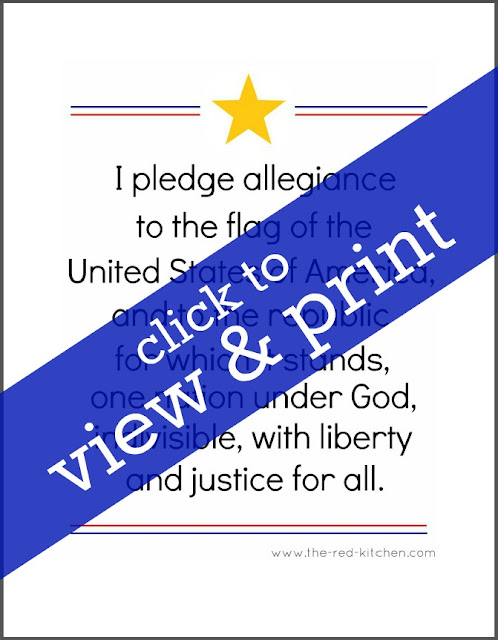 Pledge Of Allegiance Words Printable That Are Agile Obrien S Website