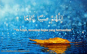 Doa Saat Turun Hujan Dan Artinya