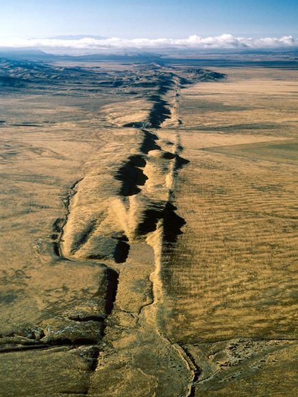 San Andreas Fault , California