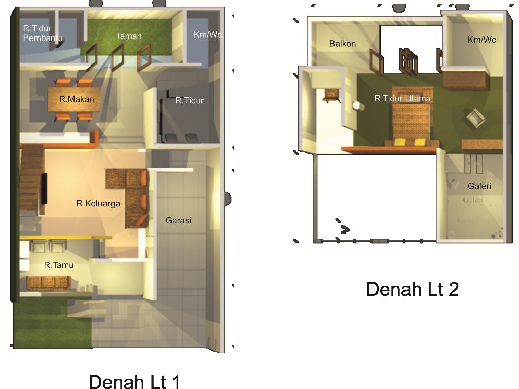 imajinasirumahStudio frame and split  level 