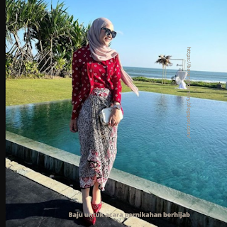 Baju untuk acara pernikahan berhijab