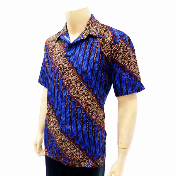  Gambar  Baju 3013 batik  pria modern motif  parang  barong  