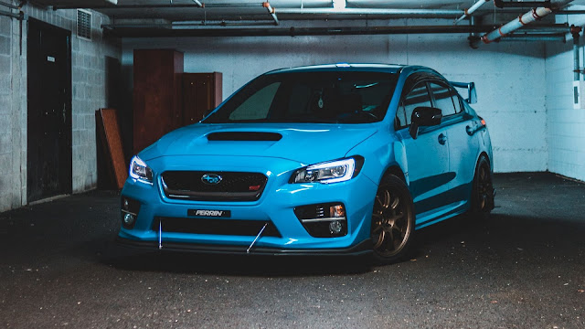 Subaru WRX, Sports Car, Front View