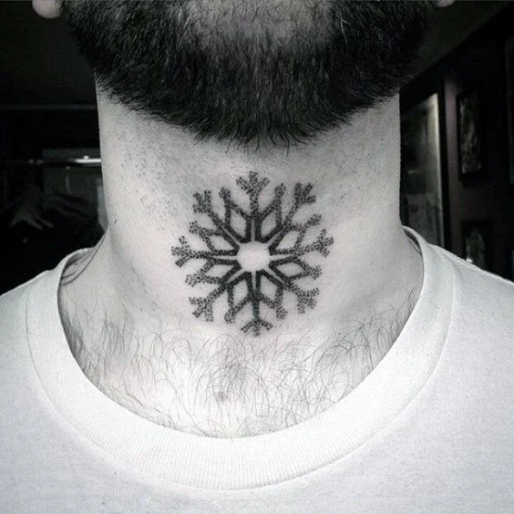 Tatuajes de copos de nieve