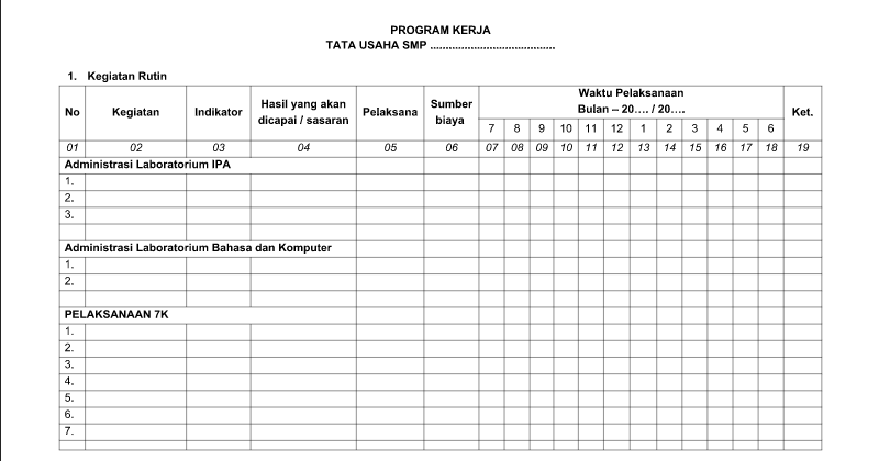 Contoh Formulir Ekstrakurikuler - Mathieu Comp. Sci.