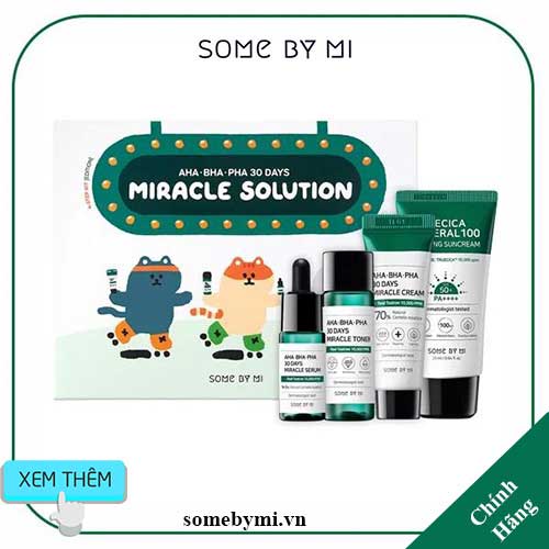 Some By Mi Some By Mi AHA BHA PHA 30 Days Miracle Solution 4-Step Kit