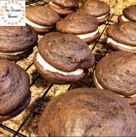 The Dreams Weaver ~ Chocolate Pumpkin Whoopie Pies