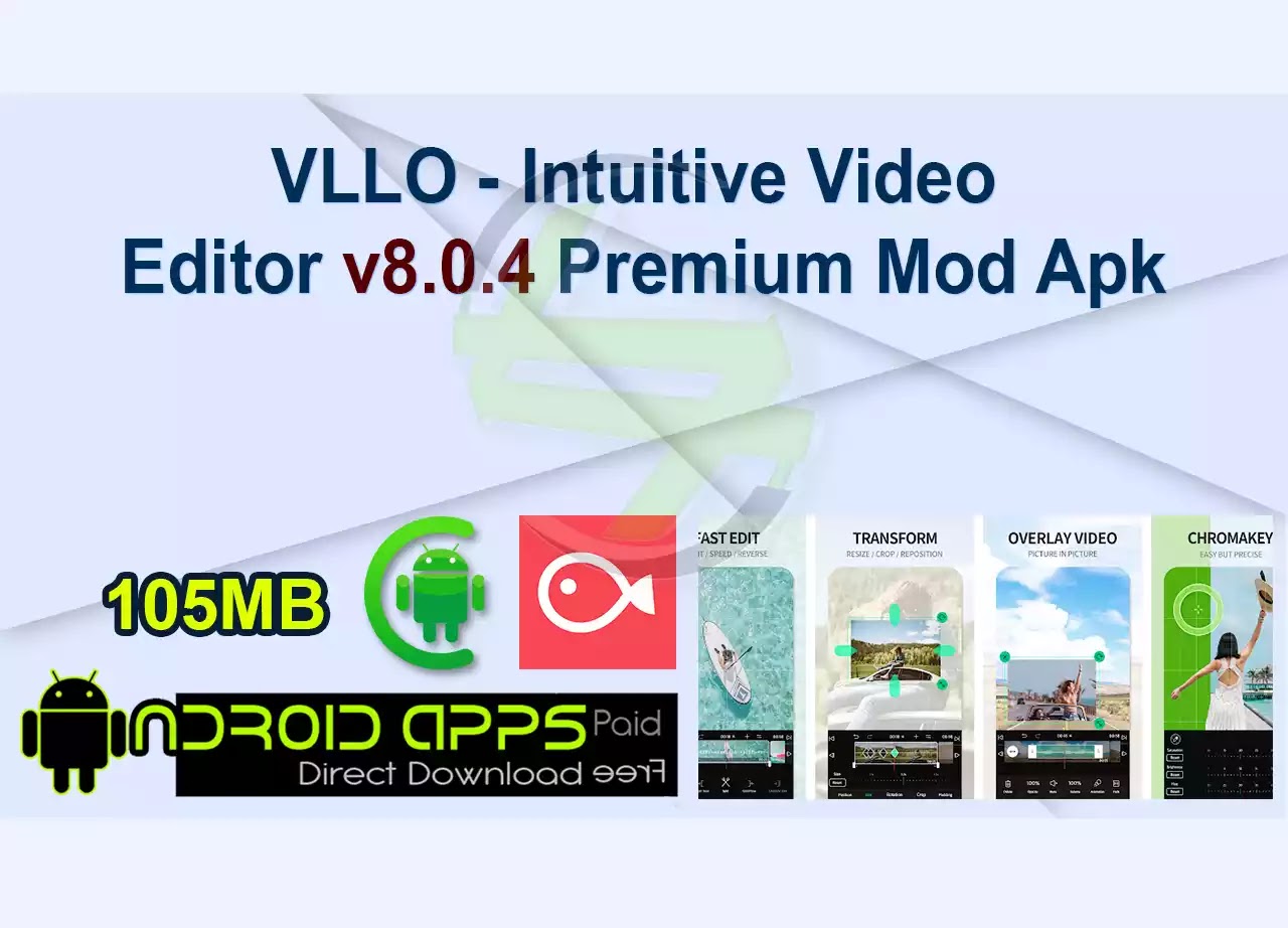 VLLO – Intuitive Video Editor v8.0.4 Premium Mod Apk