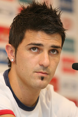 David Villa Cool Hairstyles