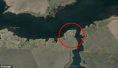 Misteri pentagram setan besar di Kazakhstan terlihat di Google earth