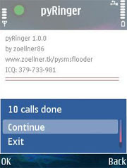 pyRinger for Nokia S60