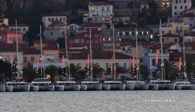 Στο Ναύπλιο για την τελετή λήξης το 10ο Catamarans Cup international Regatta