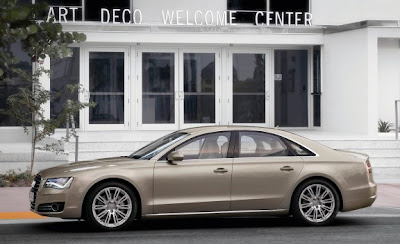 2011 Audi A8 Side View