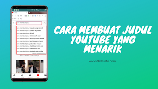 Cara Menentukan Dan Membuat Judul Youtube Agar Menarik