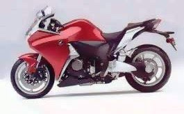 Motorcycle in Honda VRF 1200F