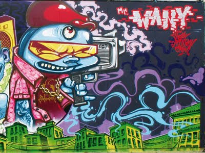 3D graffiti artists image