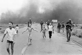 08 Jun 1972, Trang Bang, South Vietnam --- Children Running from Village