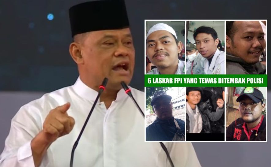 Gatot Nurmantyo: Pembunuhan 6 Anggota FPI Adalah Teror Brutal dan