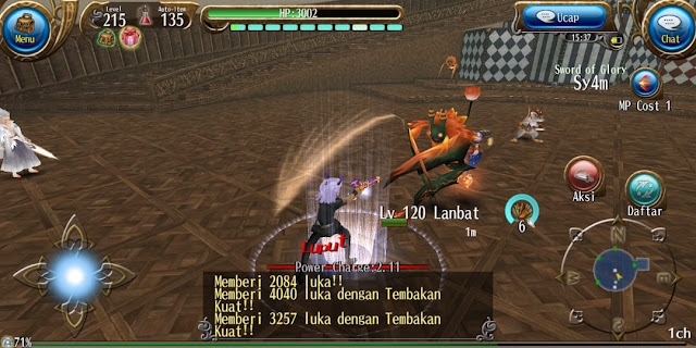 Serangan yang sama, menyebabkan menurunan damage