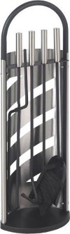 Practo openhaard set (modern)