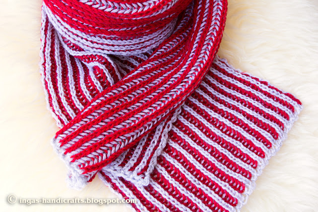 Patentkoes sall / Brioche Scarf