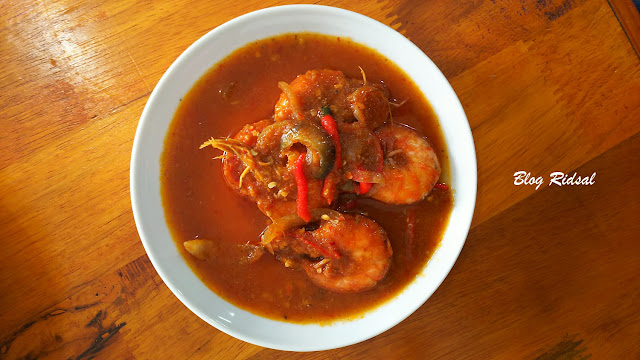 Rumah Makan K'idahh: Menikmati Makanan Khas Sibolga - Udang Sambal