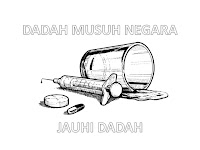 Gambar Mewarna Jauhi Dadah